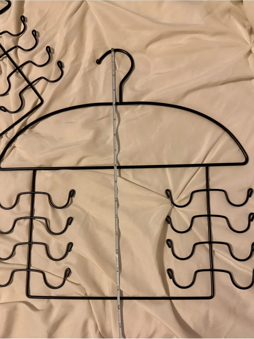 Black Metal Multi-Hook Hangers